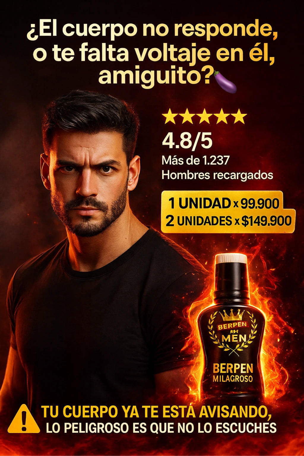 Berpen For Men | Potenciate al limite A1